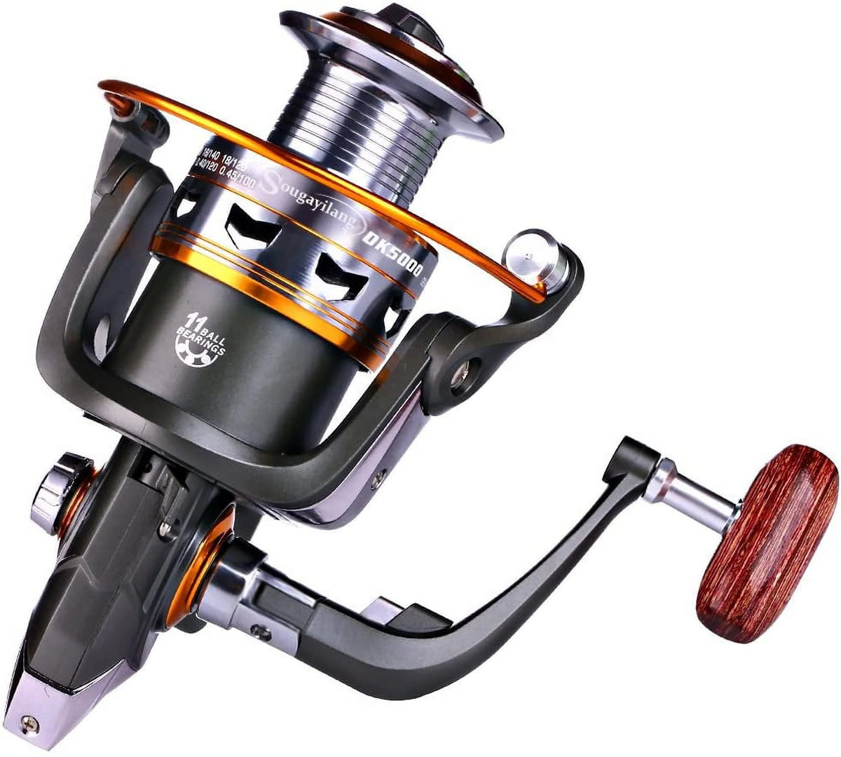 Spinning Fishing Reels with Metal Body 11BB Gear Ratio G937