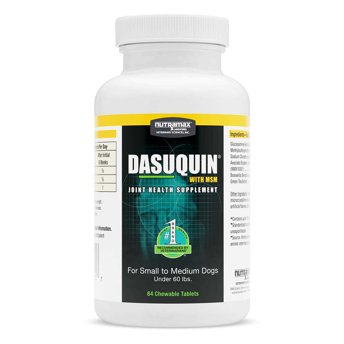 Joint Health Supplement with MSM for Small to Medium Dogs S7976