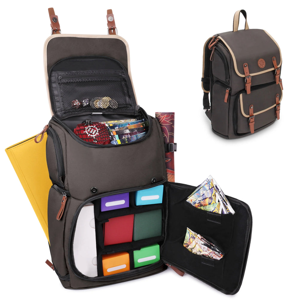 Full-Size Trading Card Storage Box Backpack L8968