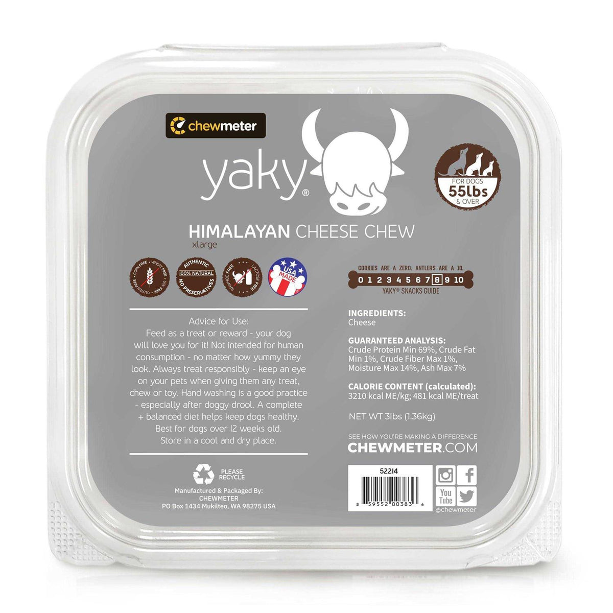 Himalayan Yak Cheese Dog Chew P9337