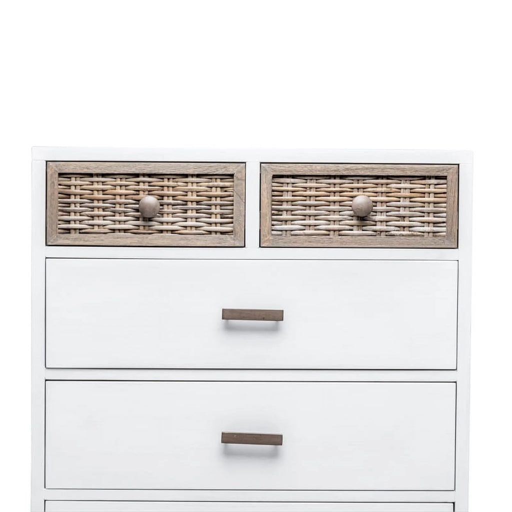 6 Drawer White Chest K632917