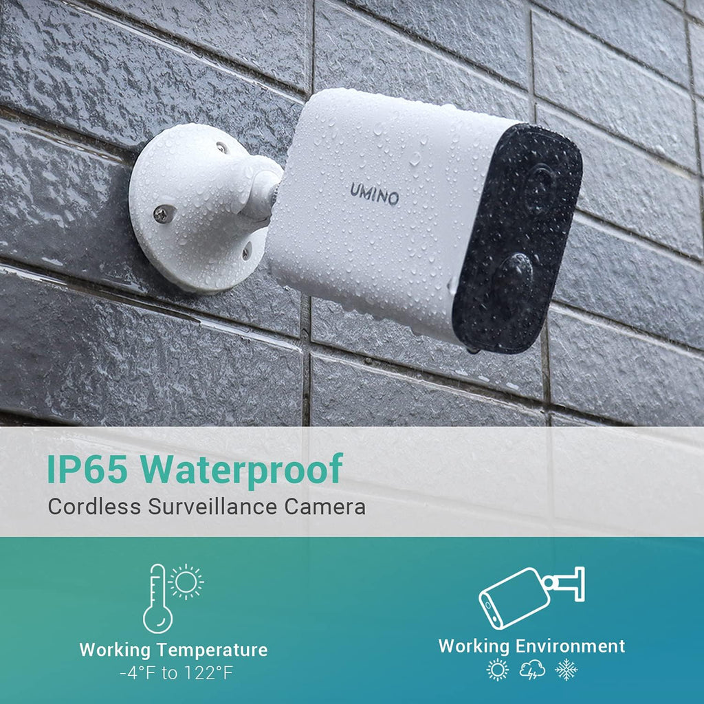 1080P FHD Wireless Rechargeable Battery Security Camera P3162