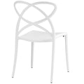 White Dining Side Chair F8505