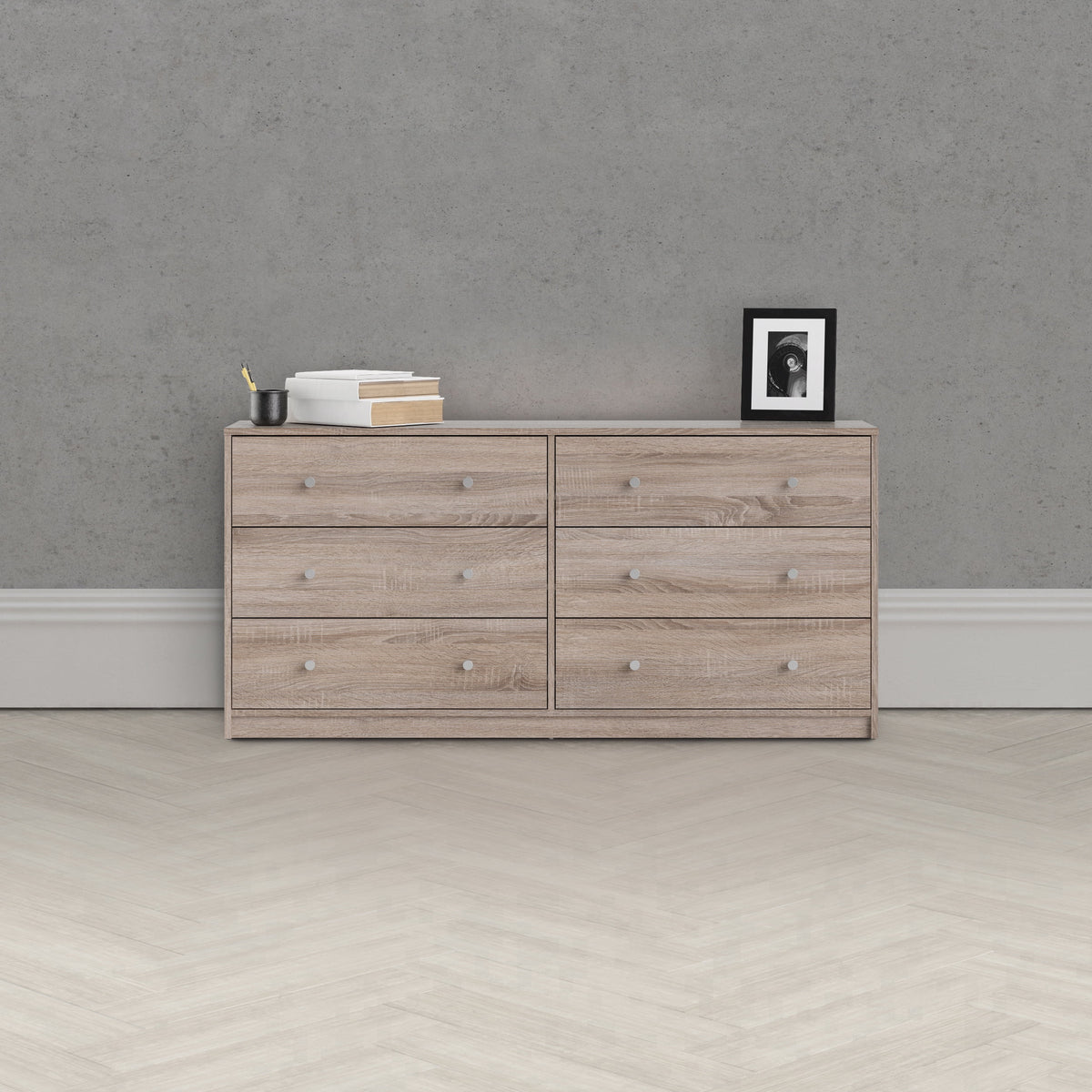6 Drawer Double Dresser G742