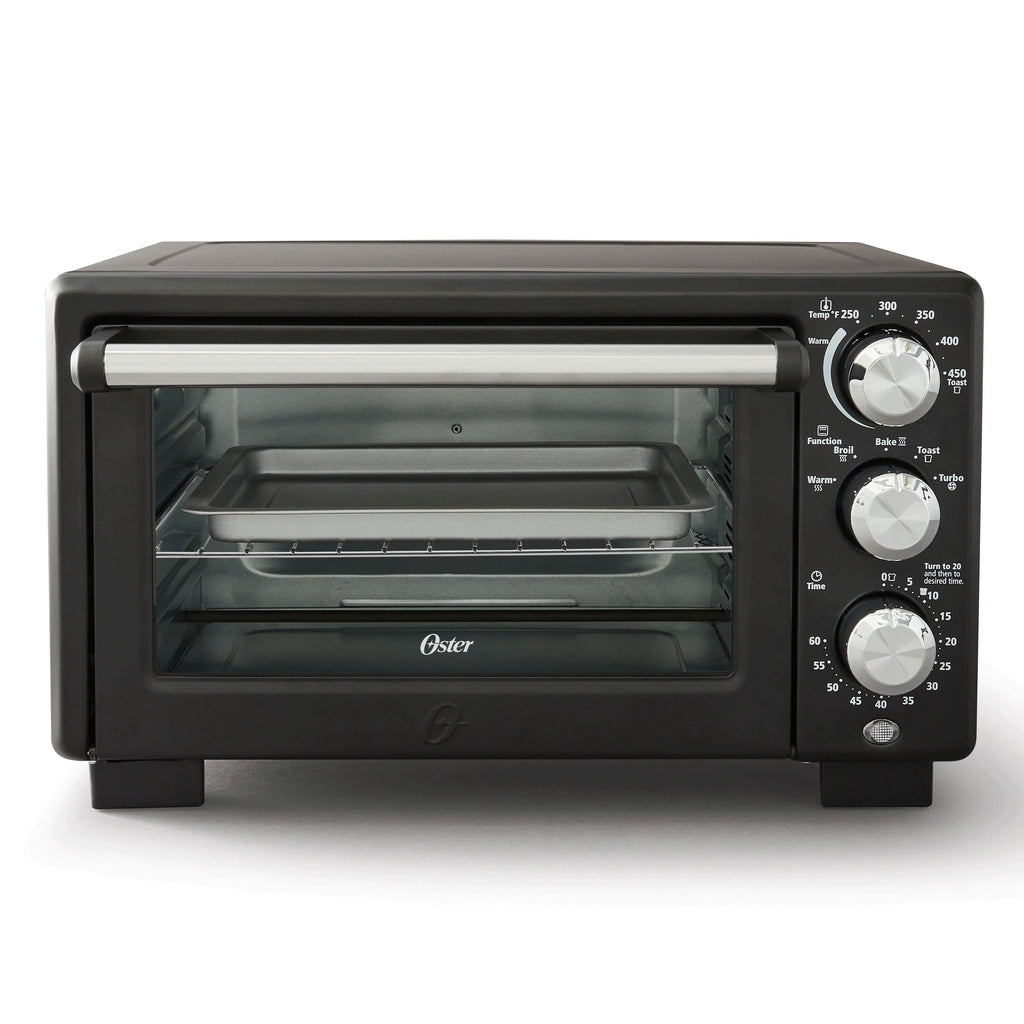 4-Slice Convection Toaster Oven, Matte Black D485