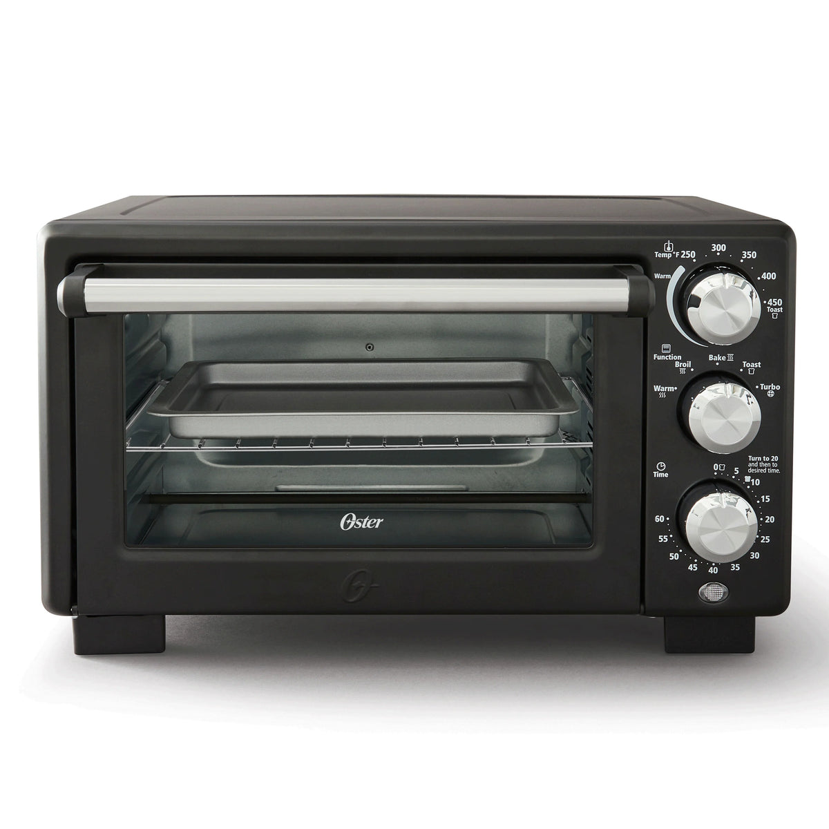 4-Slice Convection Toaster Oven, Matte Black D485