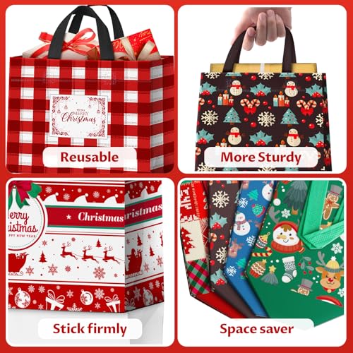 20 Pack Christmas Gift Bags with Handle D46962