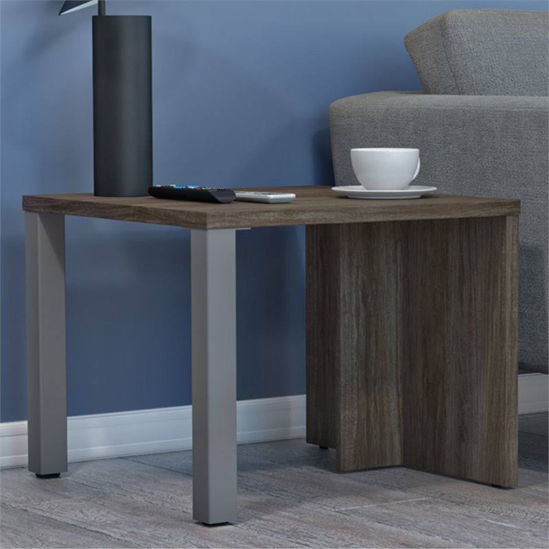 Walnut Grey End Table I125592