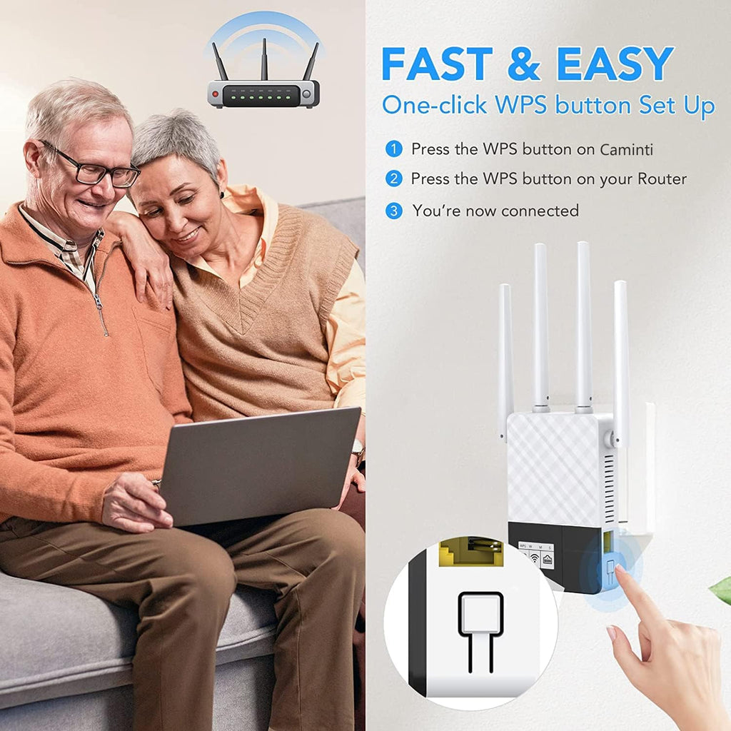 WiFi Extender with Ethernet Port R428202