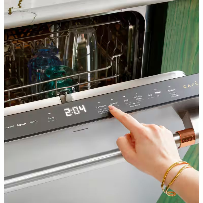 24 in. Built-In Stainless Steel Dishwasher with Stainless Tub, 44 dBA E36698