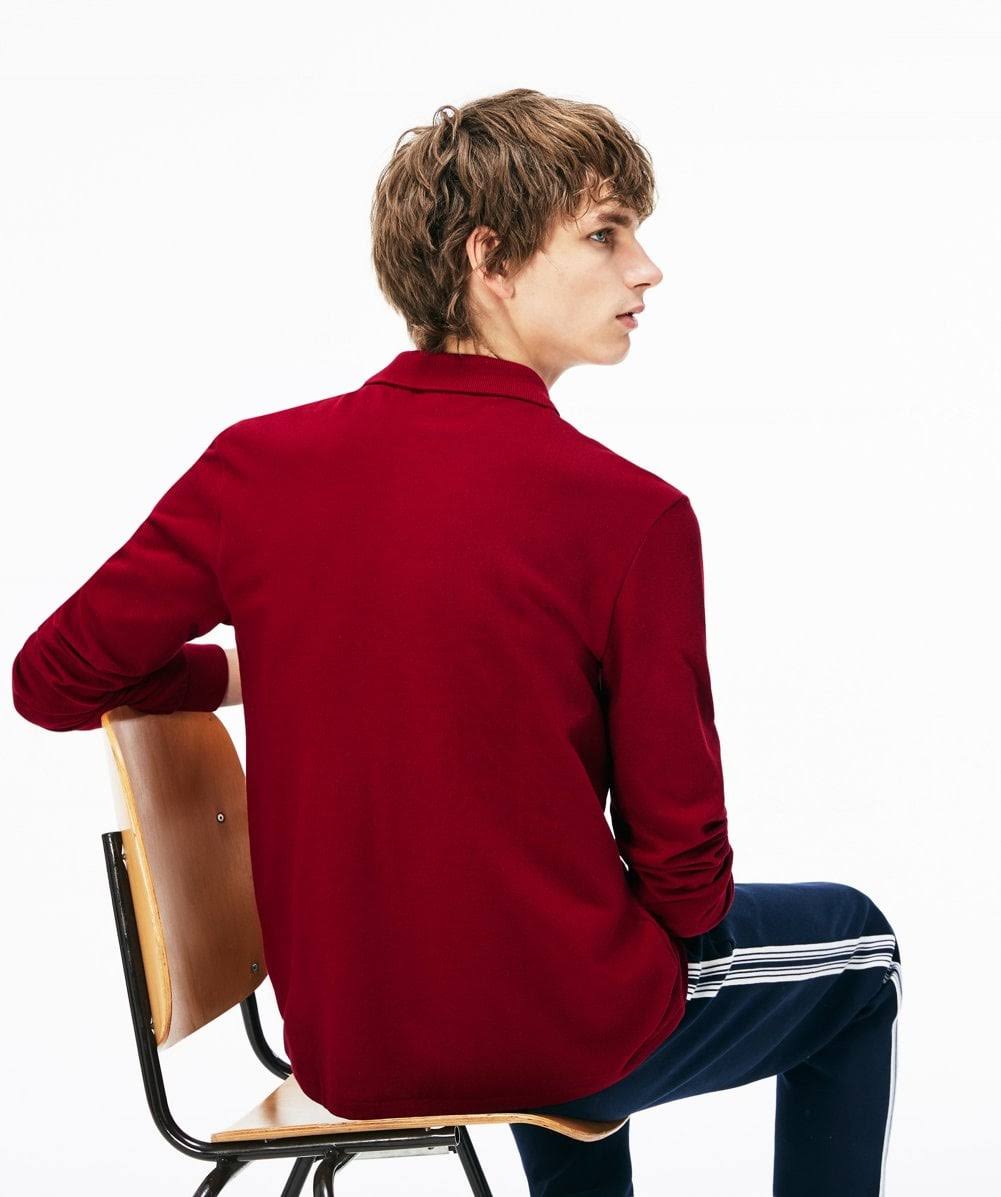 Long Sleeve Pique Polo J507