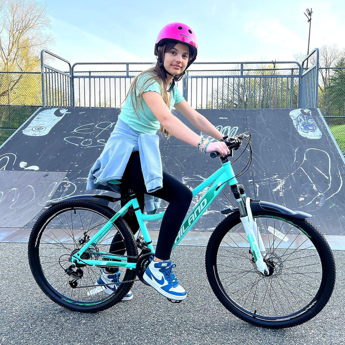 26 Inch Womens Mountain Bike with Step-Through Frame D83509