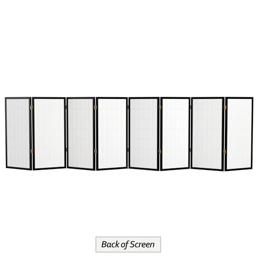 White 3 Panel Shoji Screen N748300