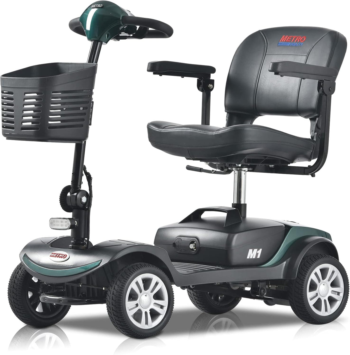 4 Wheel Electric Powered Mobility Scooter Compact Travel Lightweight A33291