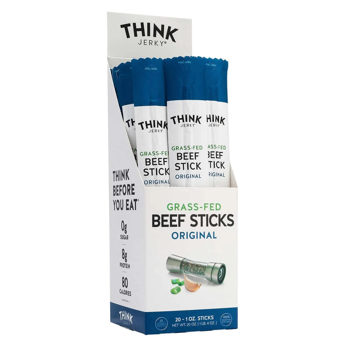 6 Pack of Grass Fed Beef Sticks 1 oz T804931